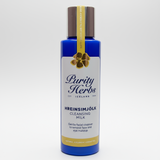 Bottle of Purity Herbs cleansing milk on a white background